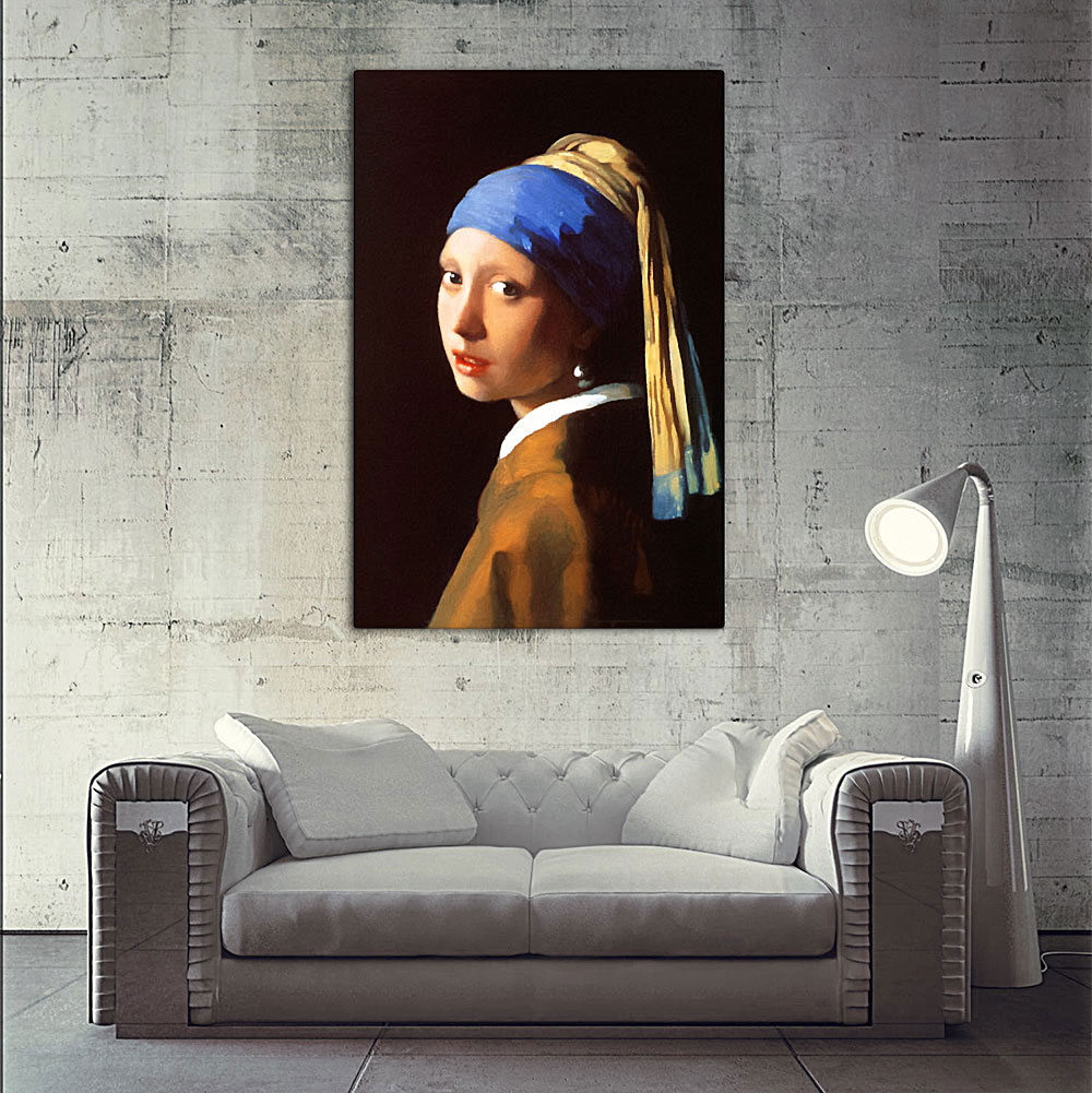 Das Mädchen mit dem Perlenohrring Vermeer, Poster, Leinwandbild auf  Keilrahmen | eBay